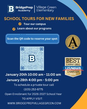 ⭐School Tours for New Families /  ⭐Visitas Escolares para Familias Nuevas